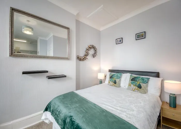 Apartment 4 - Large Studio - Sea Front Location - Rear Views-Free Parking